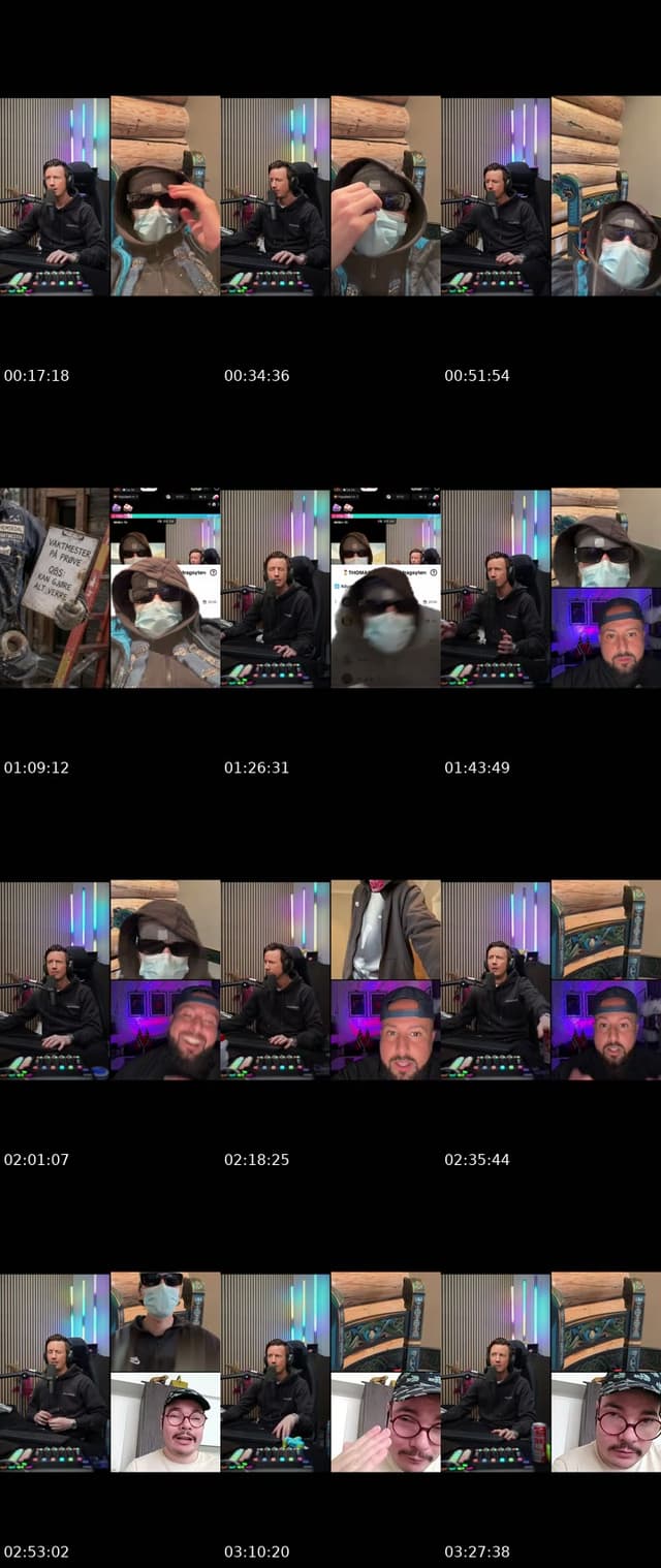 Norway TikTok live: LATE NIGHT BATTLES! by @thomasholstad