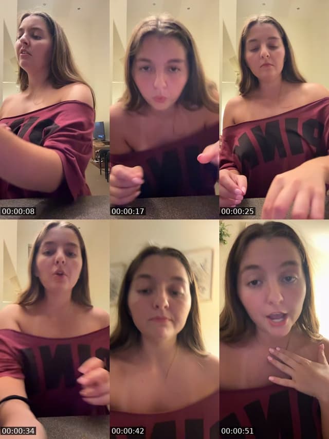 TikTok live: Message me on insta! by @brunette0400
