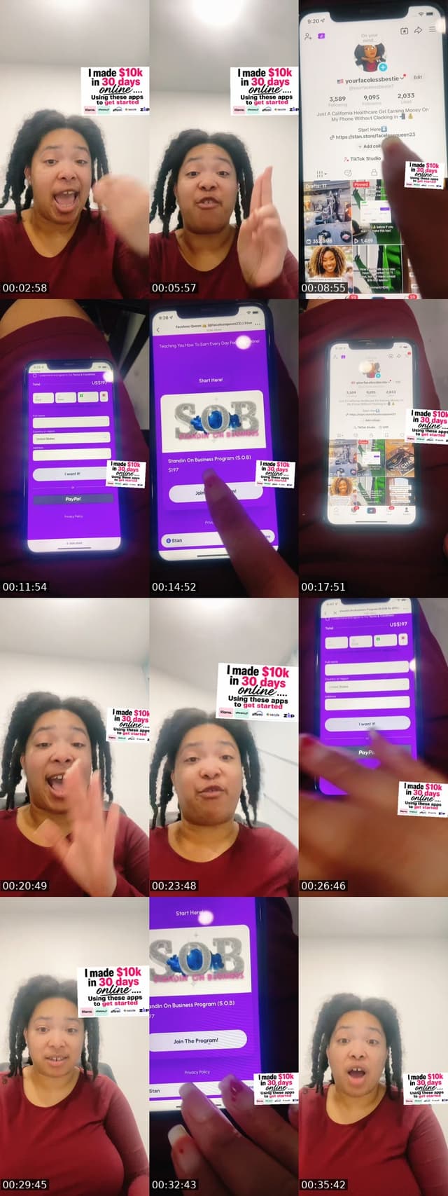 TikTok live: $10k mths! (U.S.A Only!) by @yourfacelessbestie7