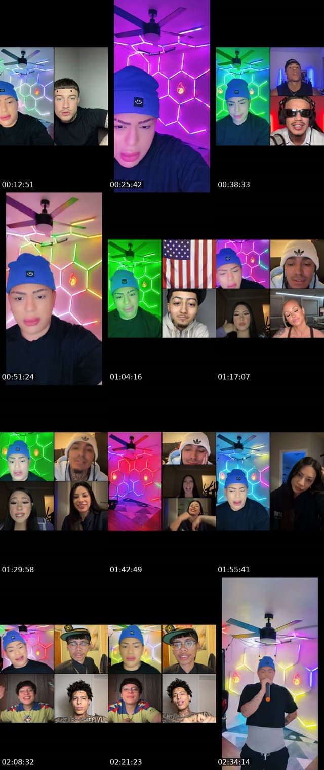 TikTok live: Happy Thursday by @mechondefuego