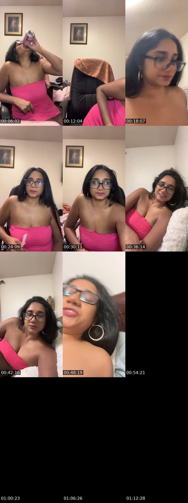 TikTok live: Bed time routine by @iconicolee