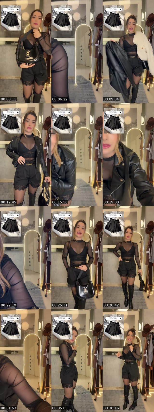 TikTok live: Short sem sinto elegante!!! by @danii.shopp