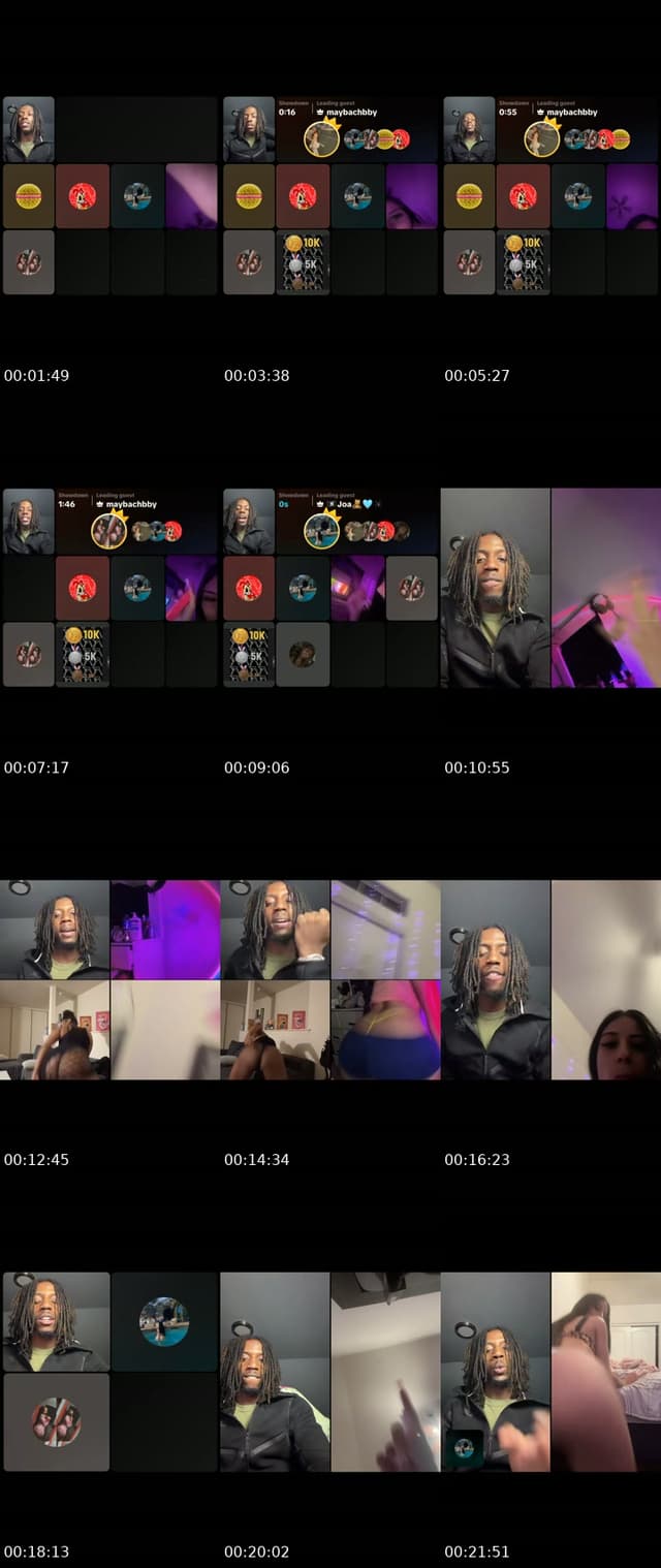 TikTok live: Galaxy buns 18+ by @nadirgotcheddar_