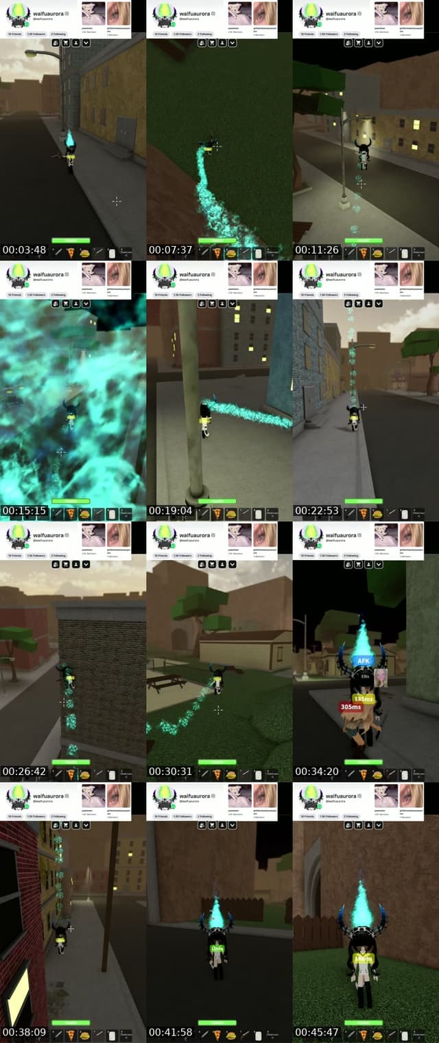 TikTok live: 18+ Roblox gaming by @au1roraii