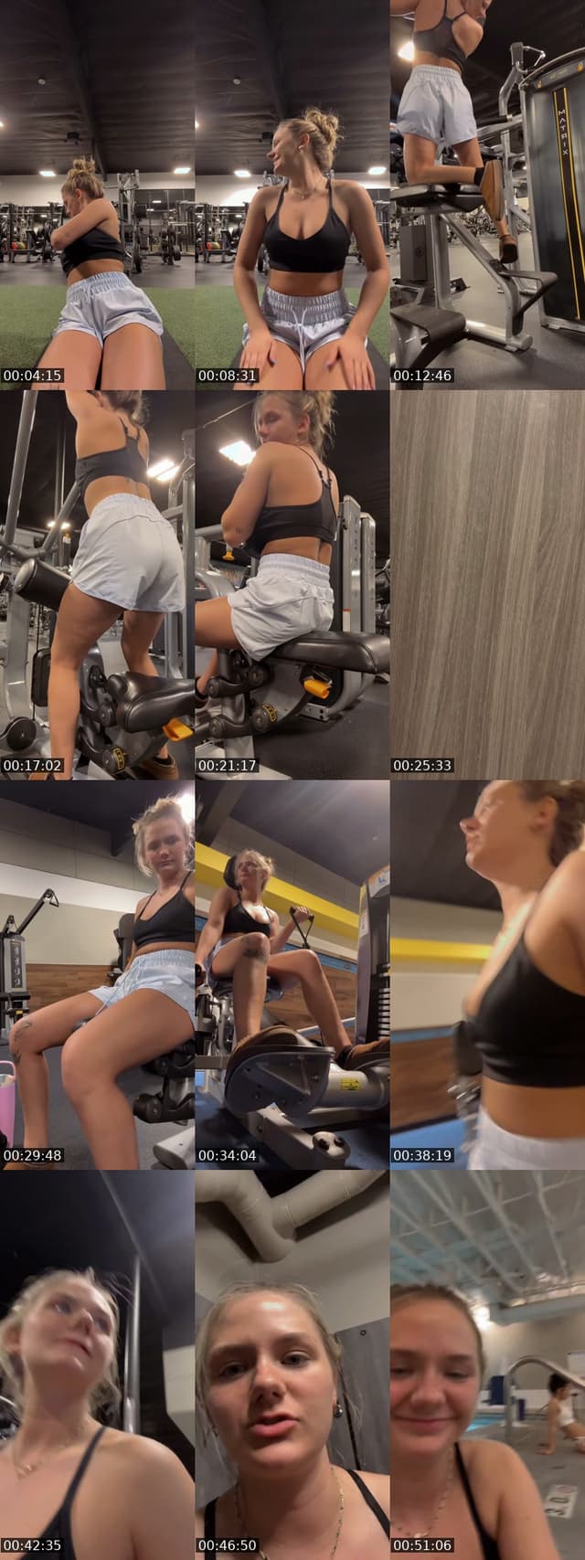 TikTok live: Gym by @itsjustmechloe158