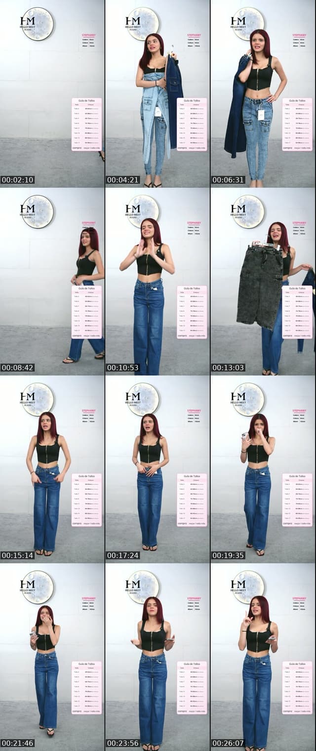 TikTok live: Summer Hot Sale 🌴🔥 by @hellomeet_jeans