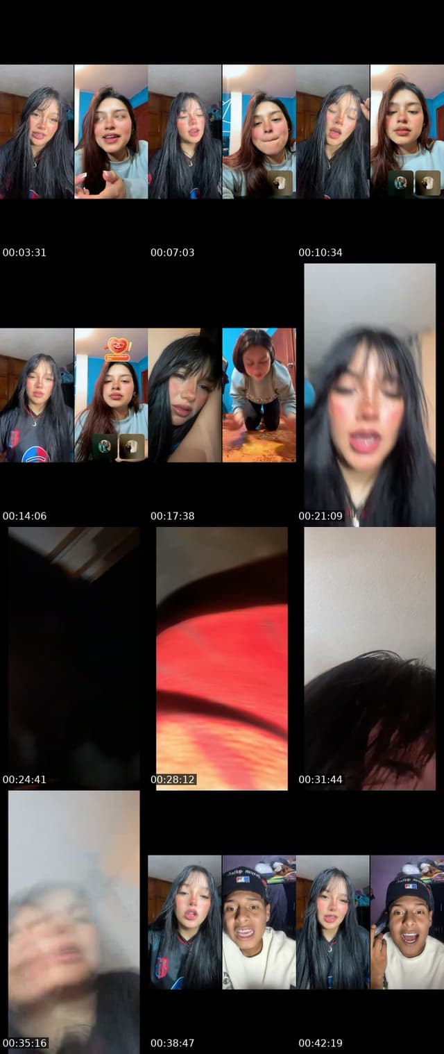 TikTok live: Holii amores😼❤️ by @mishell_villalva