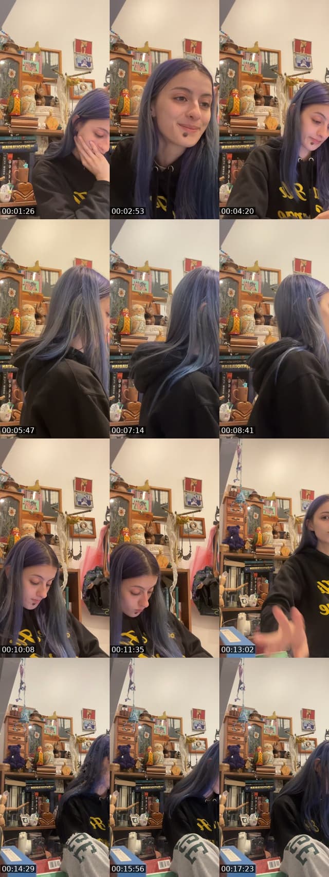 TikTok live: girl idk it’s crunch time by @forbidden.apple