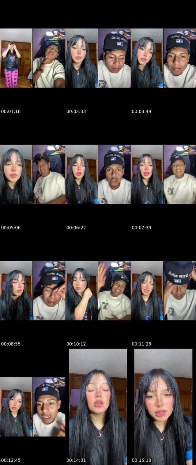 TikTok live: Holii amores😼❤️ by @mishell_villalva
