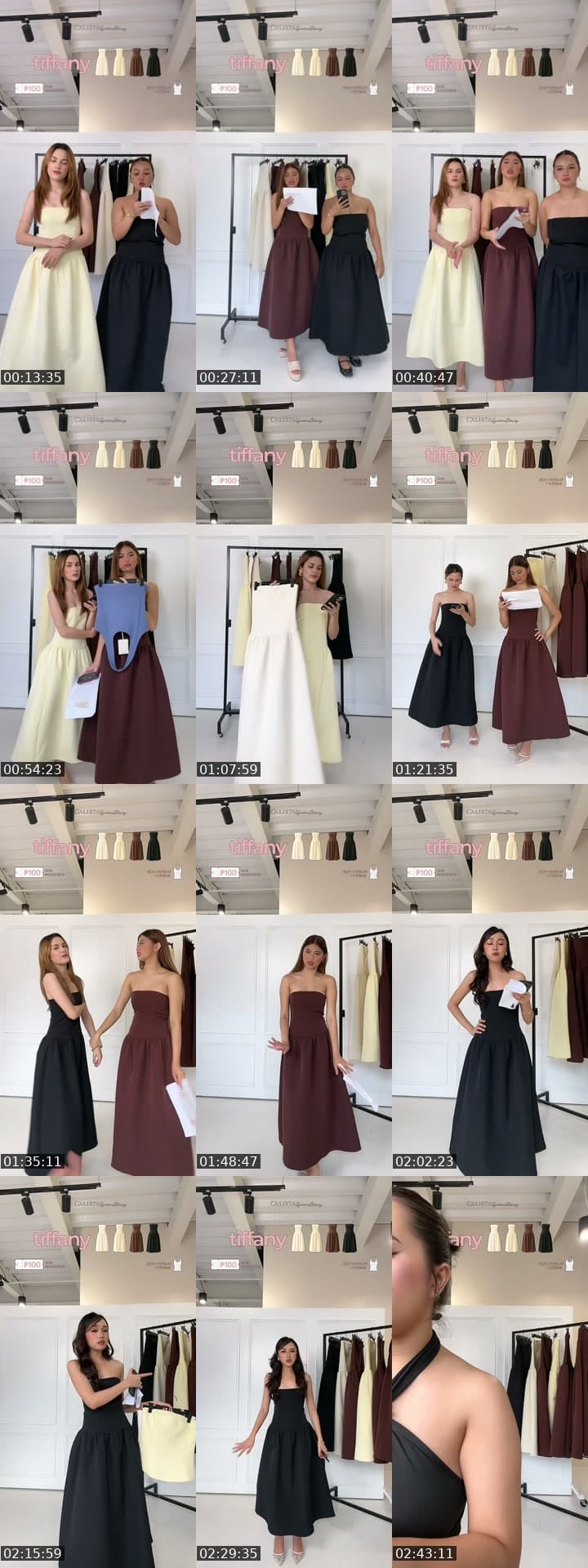 Tiffany Dress LIVE Launch 