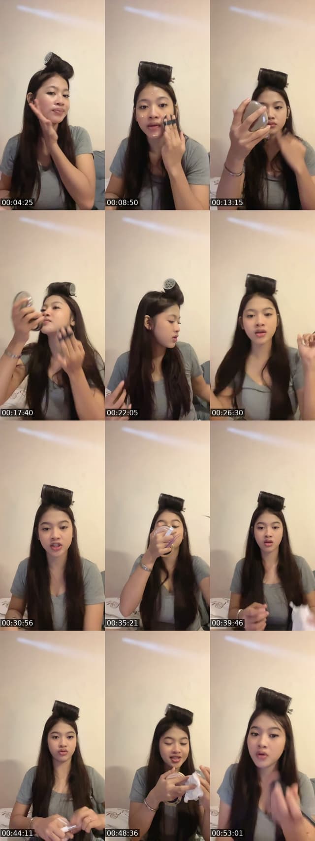 TikTok live: make up by @ripehhhhhh
