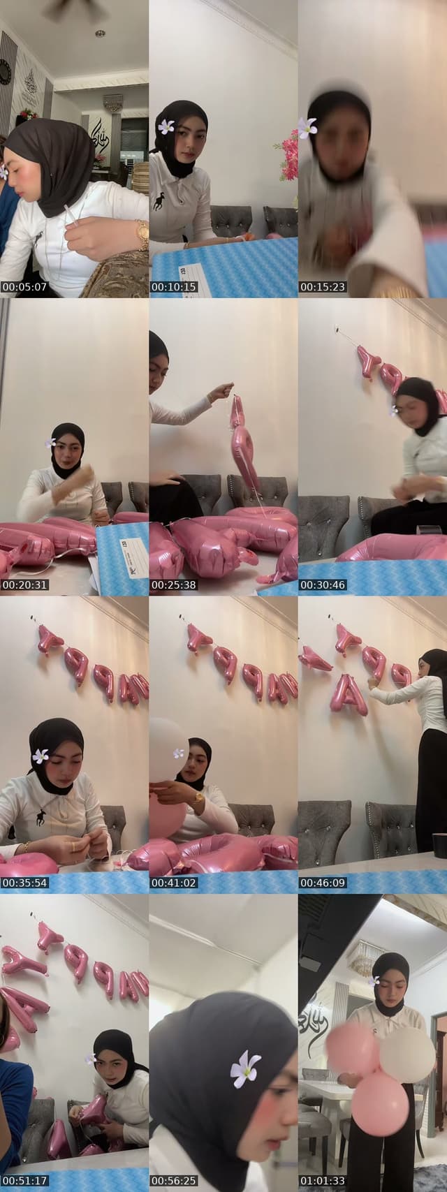 TikTok live: my birthday 21 by @nauraa1170