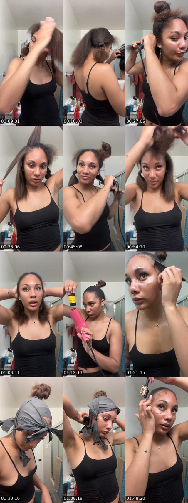 TikTok live: Hair time by @alline_pimpin
