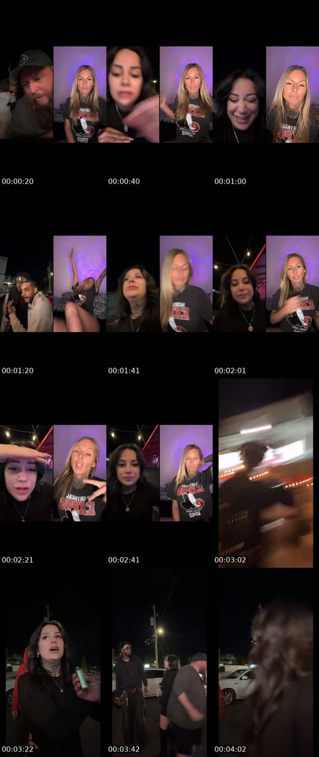 TikTok live: Galaxie = Shot by @inkedbabyy