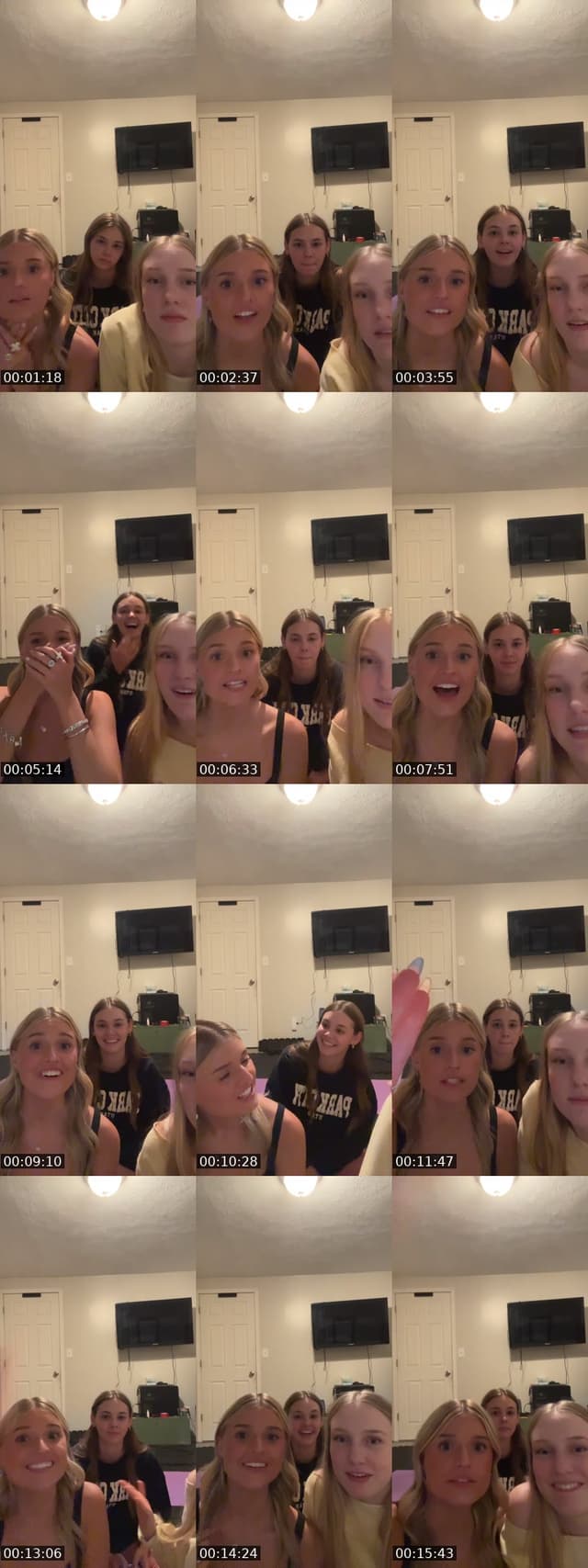 TikTok live: Hangout with usss by @siennacarlsonn