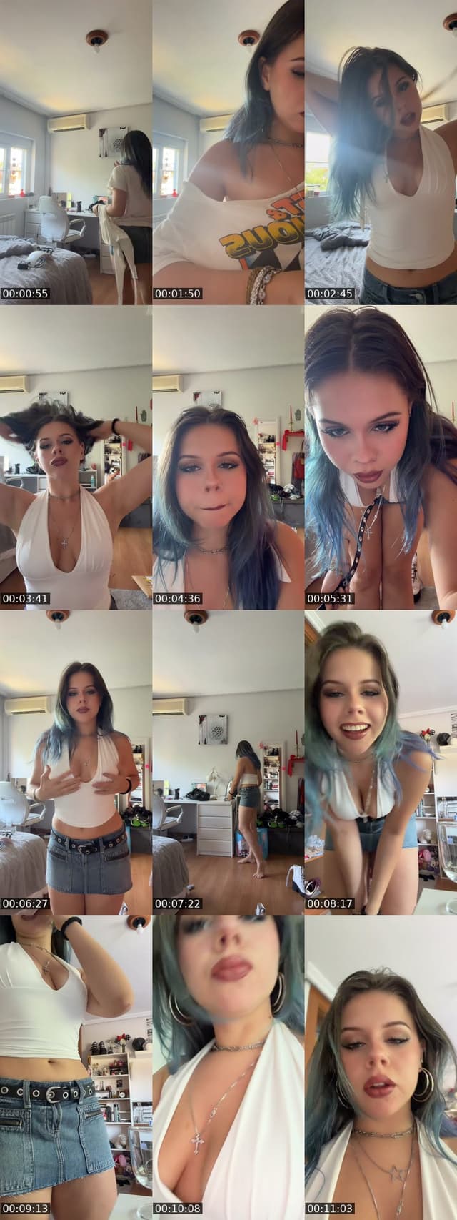 TikTok live: GRWM by @bluupixiedust