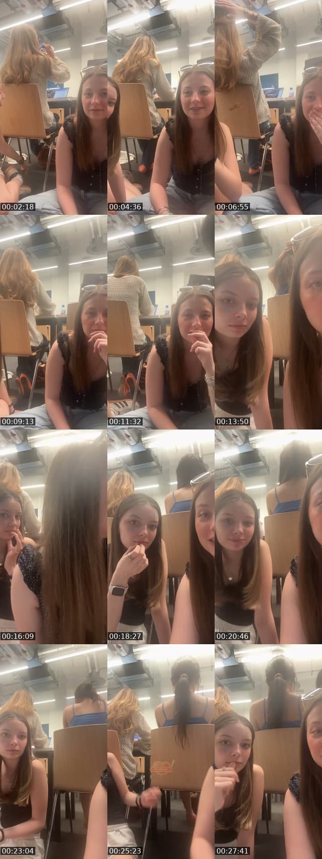 TikTok live: College by @imogenhxxxx