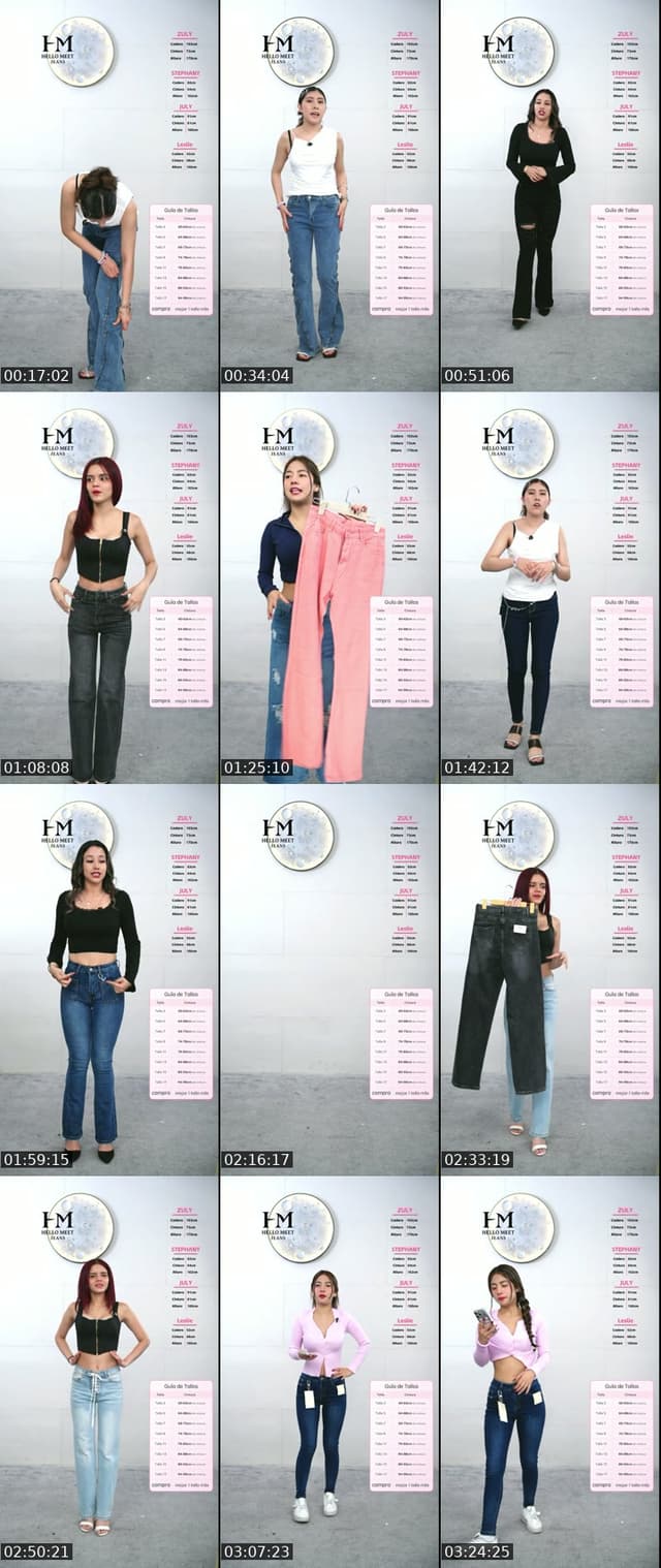 TikTok live: Summer Hot Sale 🌴🔥 by @hellomeet_jeans