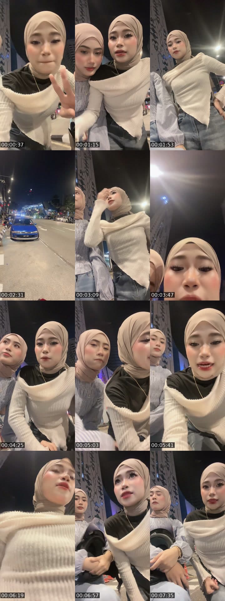 tengok dari luar tanda suka