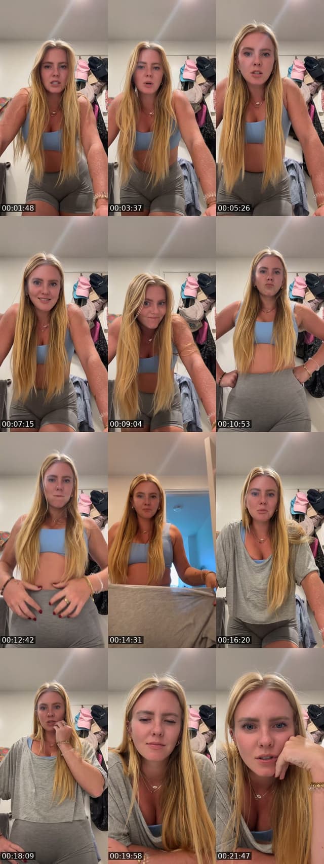TikTok live: GYM PREGAME W ME  by @maddiemartinsky