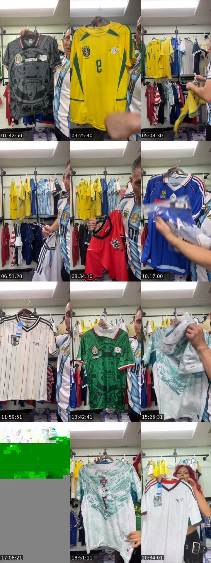 WORLD CUP JERSEYS!!