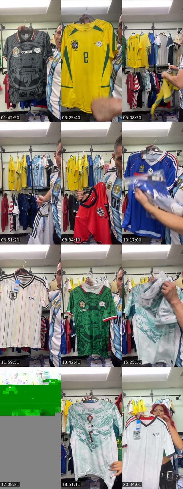 TikTok live: WORLD CUP JERSEYS!! by @gr8_lab