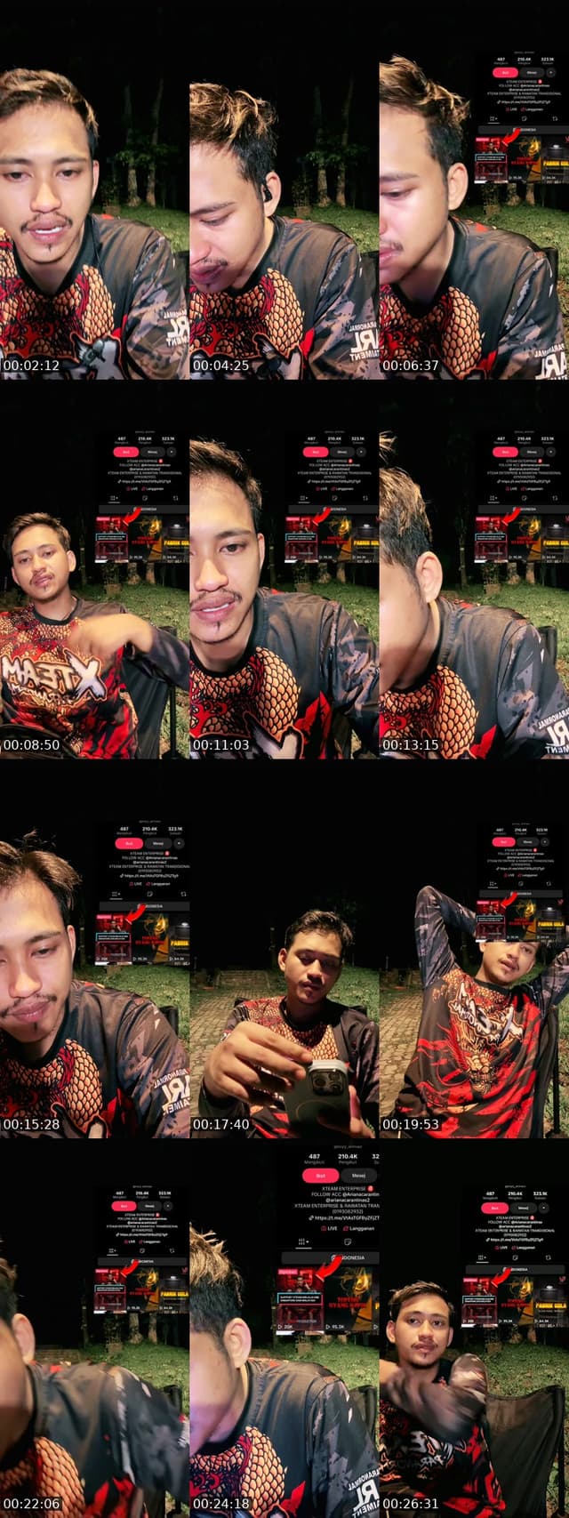 TikTok live: AIR TERJUN SETIU by @loyy_ahmad