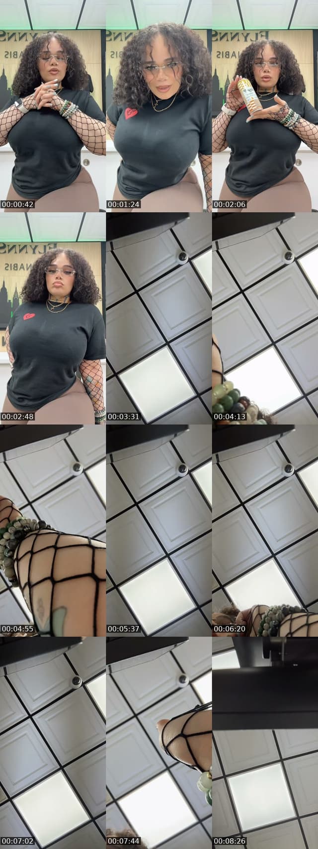 TikTok live: Work vibes 🍃 by @tattedblossom