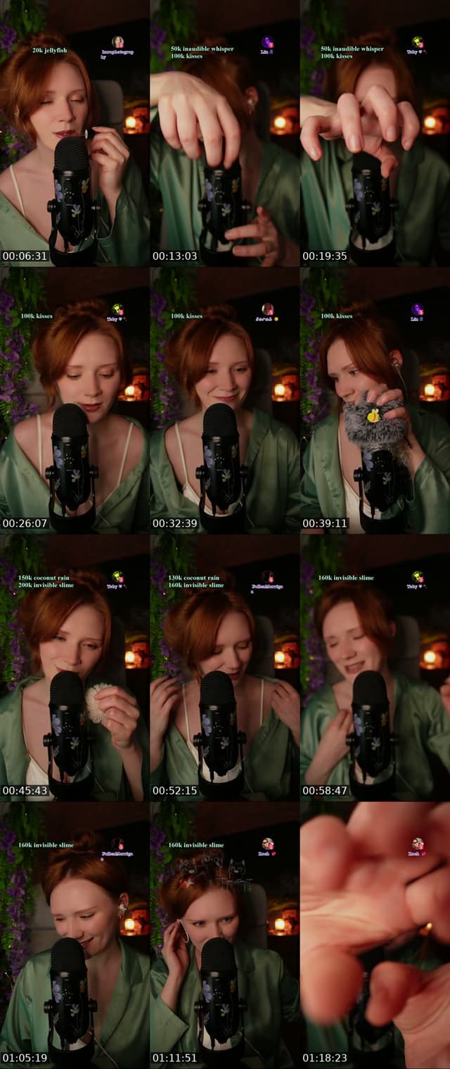 TikTok live: ASMR I’ll calm you down 😴 by @hanabee_asmr