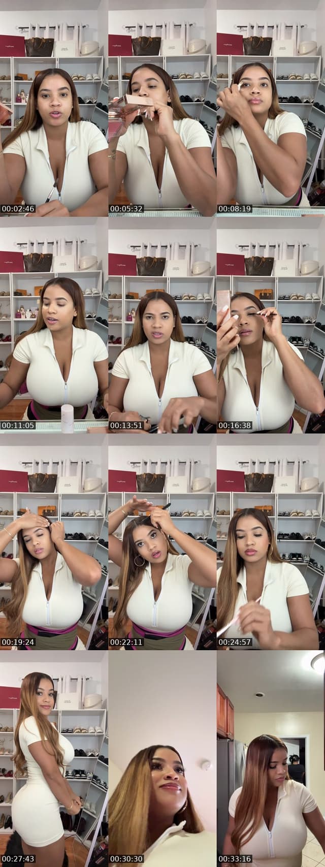 TikTok live: Get ready w me by @realvero___