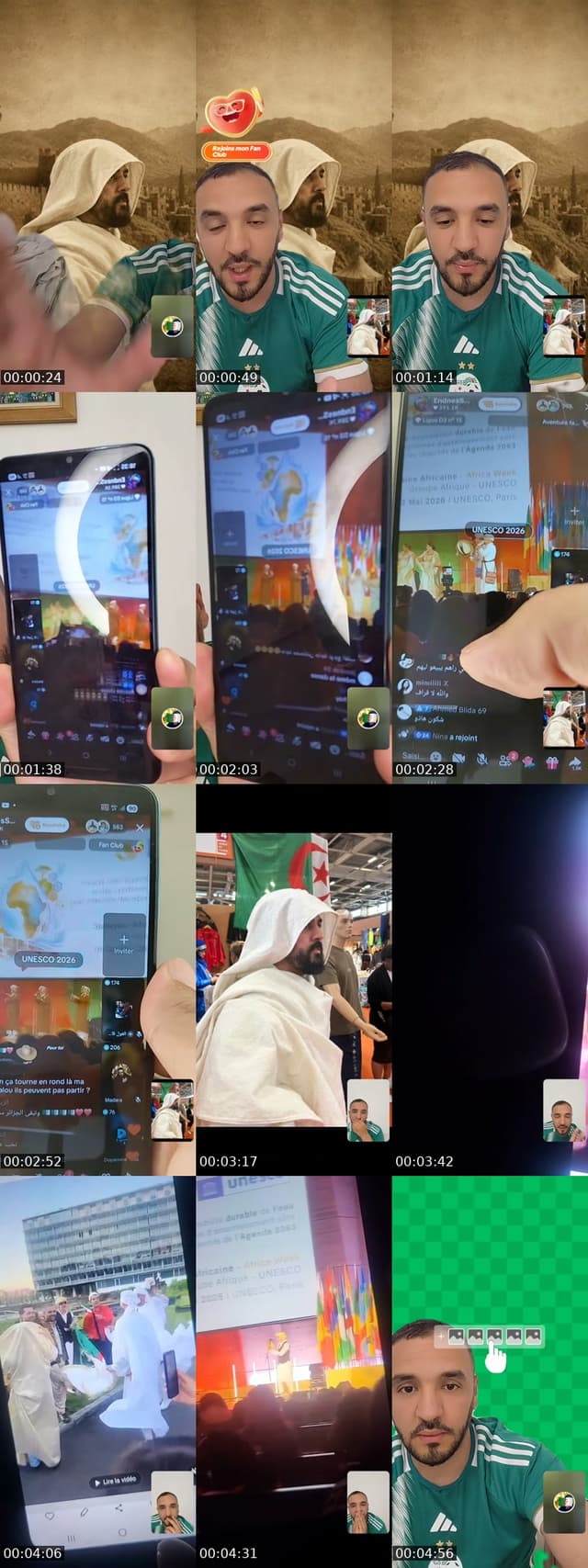 TikTok live: شواكر اليونسكو 🇩🇿💪 by @lexpression_dz