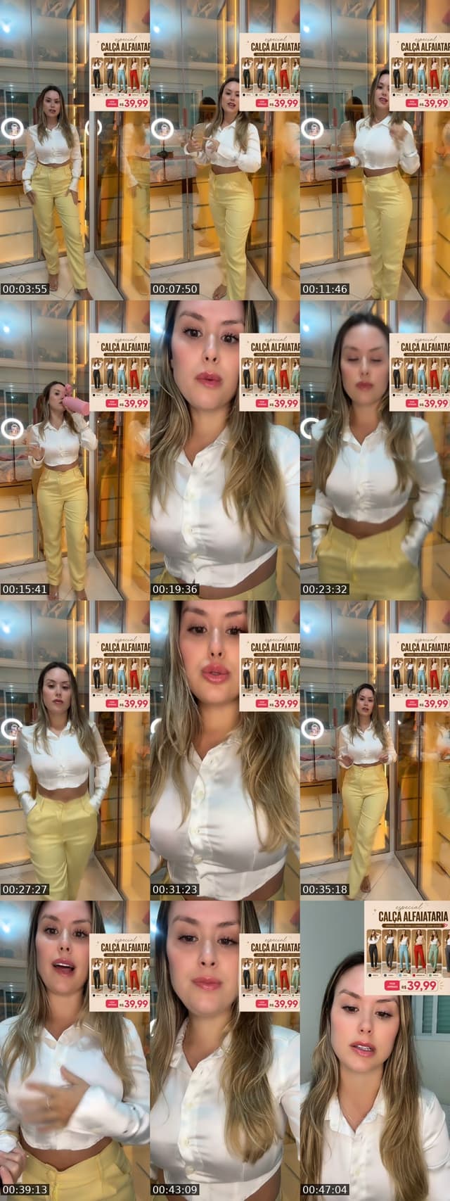 @biancashopcreatorbr past TikTok live from 2026-05-22
