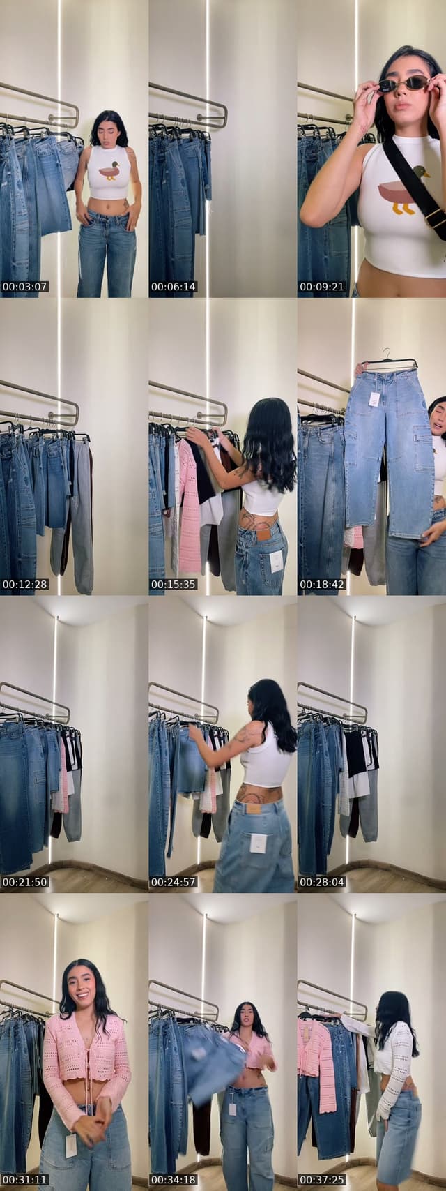 TikTok live: MARCA CELLO JEANS, SHORTS Y FAL by @luxe__boutique_