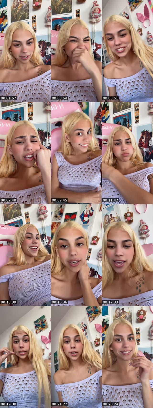 TikTok live: Literal corn star by @callmelilithgrace