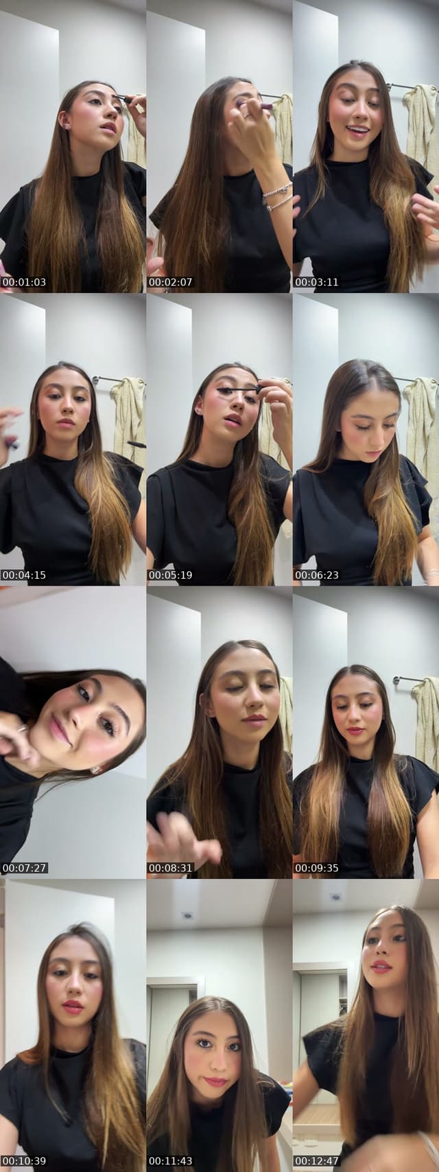 TikTok live: GRWM by @eulauraborgess