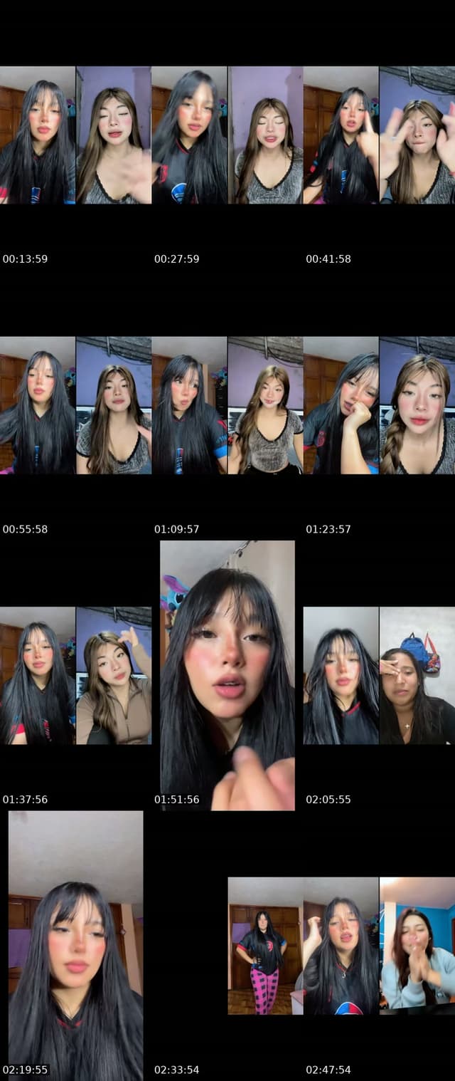 TikTok live: Holii amores😼❤️ by @mishell_villalva