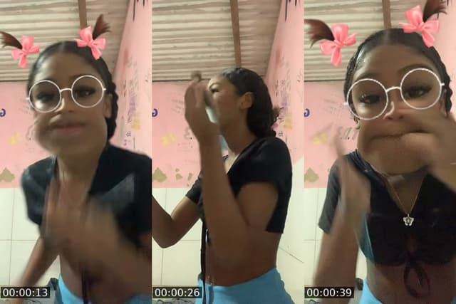TikTok live: Se arrumando pra dar rolê 🩷 by @viitoriaa.04