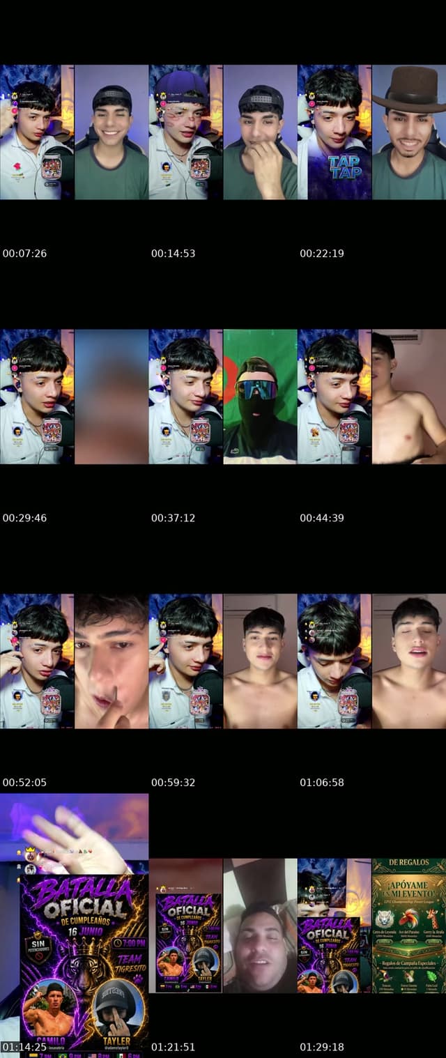 TikTok live: Showww by @adamstayler0