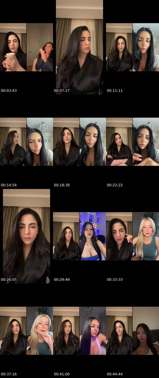 TikTok live: Late Night Vibes 🌙🖤 by @zeinazeee
