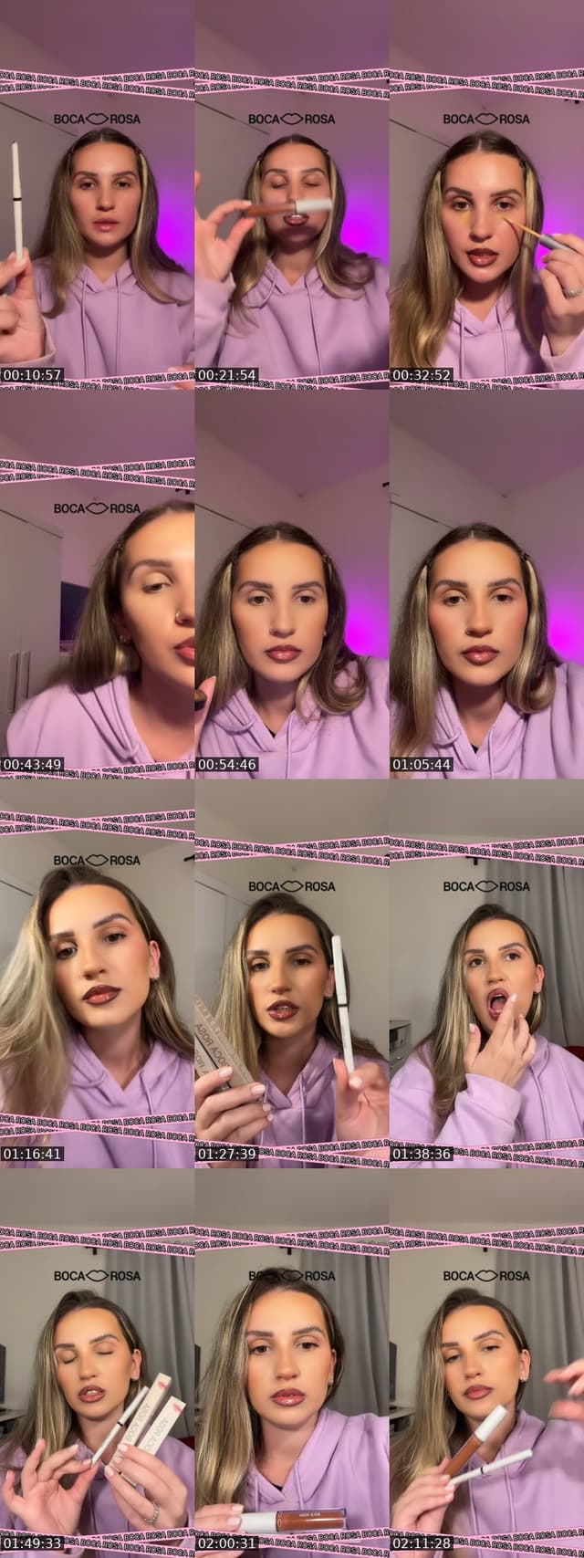 TikTok live: BOCA ROSA BEAUTY 👄 by @nahmoana