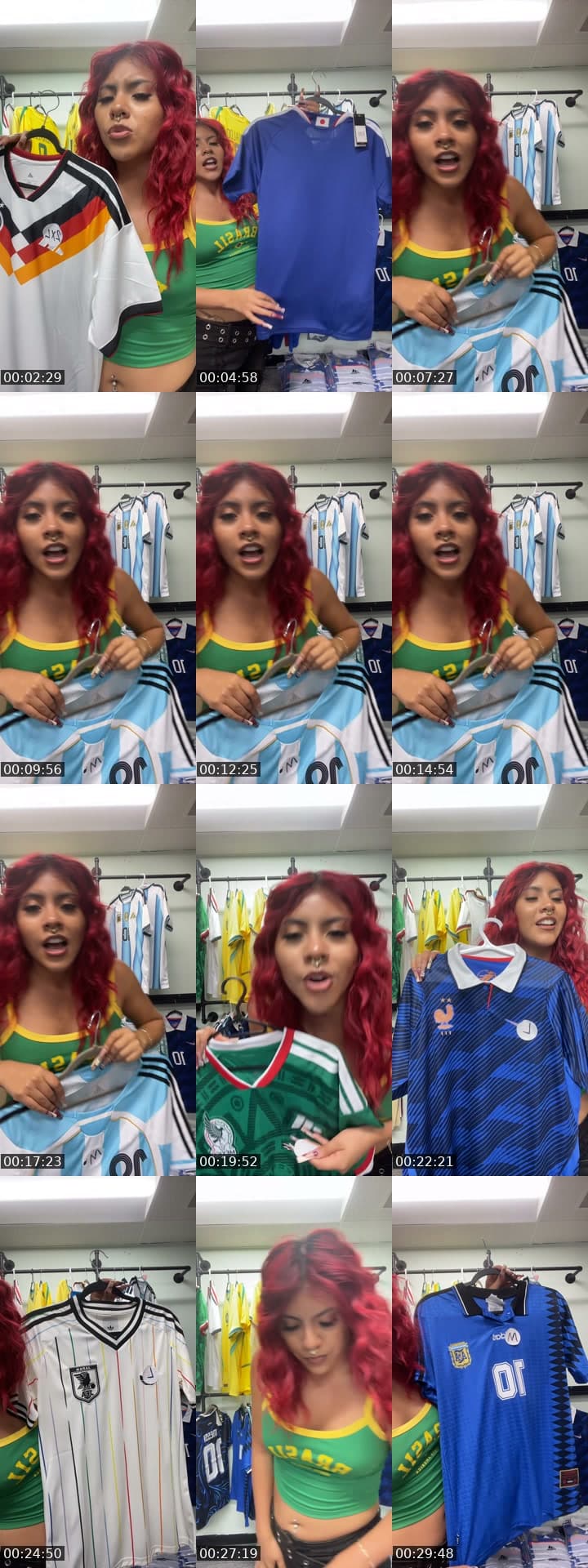 WORLD CUP JERSEYS!!