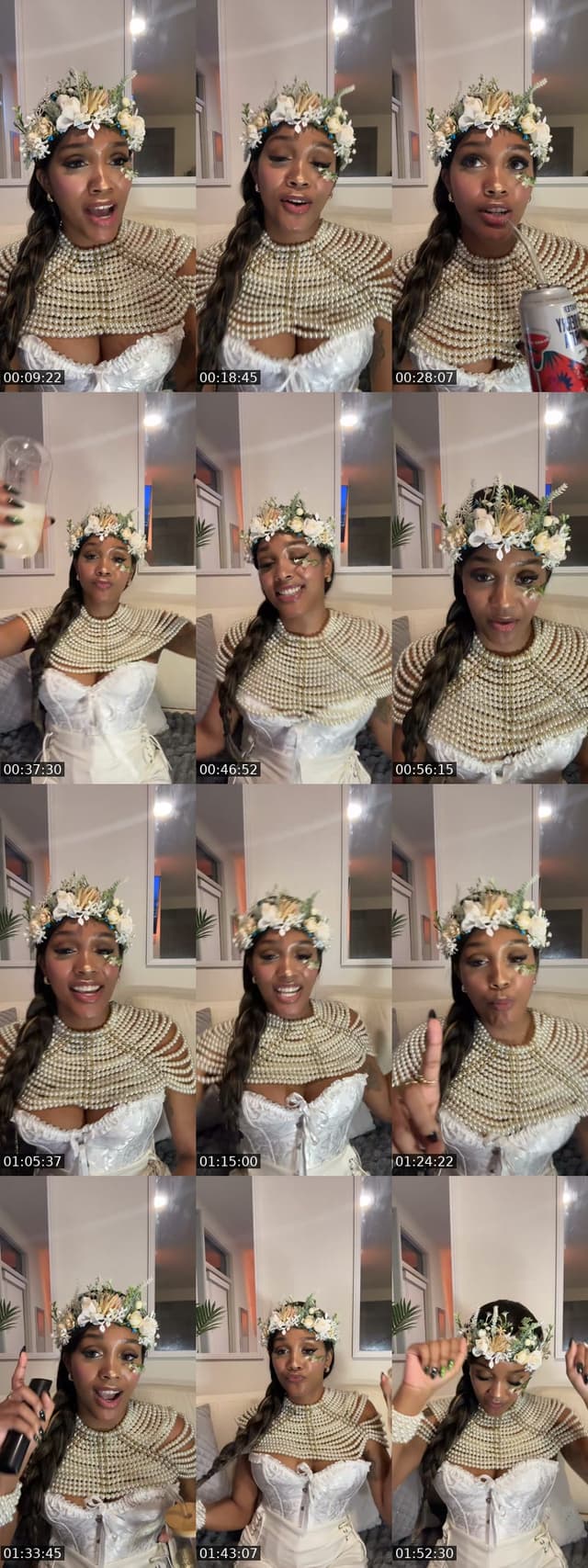 TikTok live: WELCOME HOME♥️ | DAY 107 by @queenxadrii