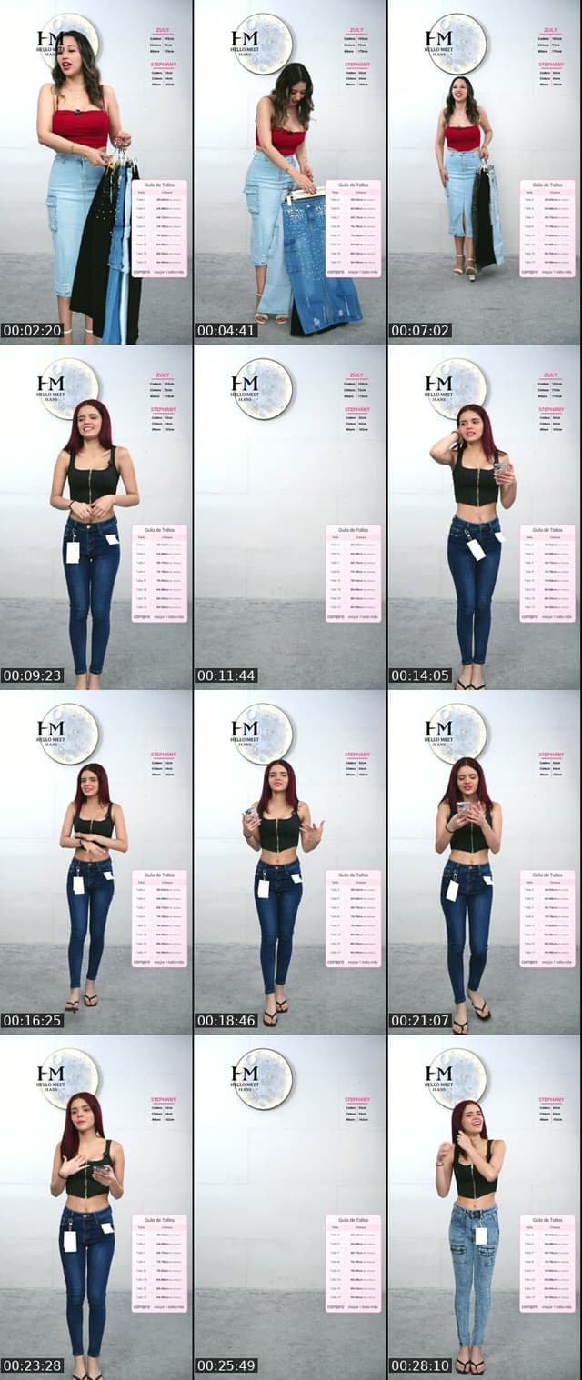 TikTok live: Summer Hot Sale 🌴🔥 by @hellomeet_jeans
