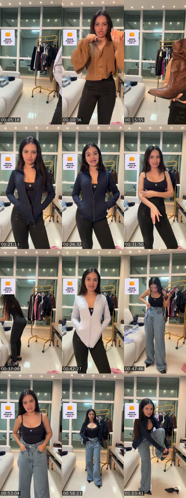 TikTok live: BEM VINDAS, DESCONTO NA LIVE 💖 by @thaynashop