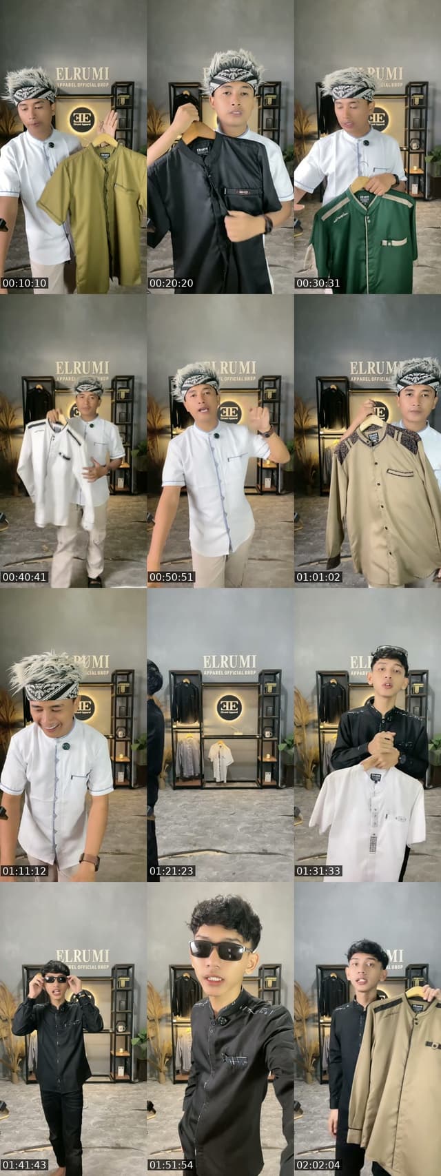 TikTok live: Promo baju koko pria elrumi by @elrumi_apparel_official