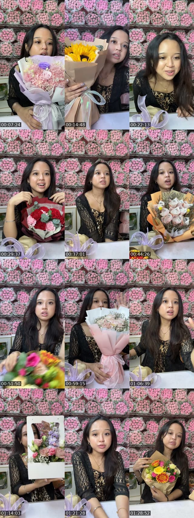 TikTok live: Fresh Flower Sales 520 by @flowershopsg