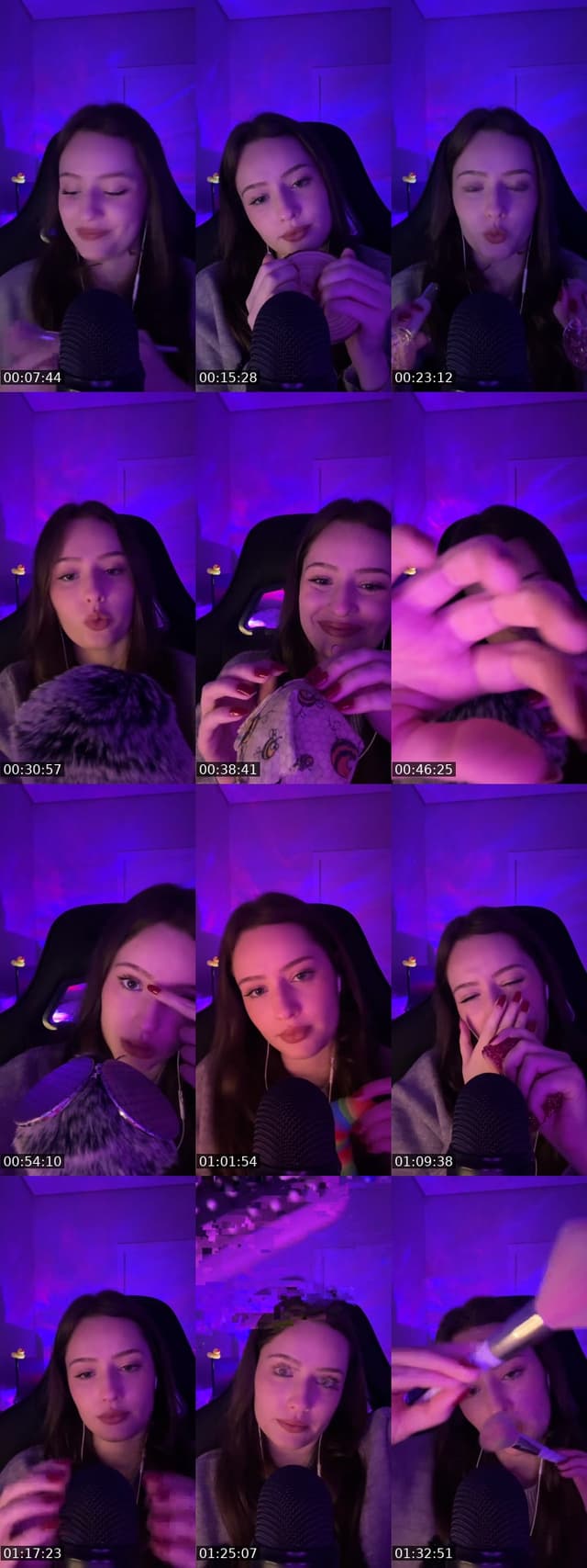 TikTok live: ASMR LIVE! 🌃 by @asmrthaisbdss