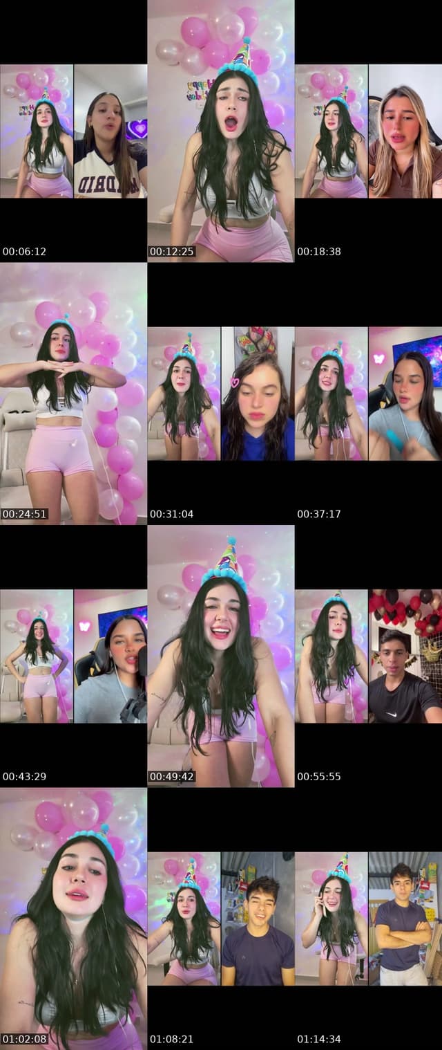 TikTok live: HOY es mi CUMPLEAÑOS❤️ by @valevvs4