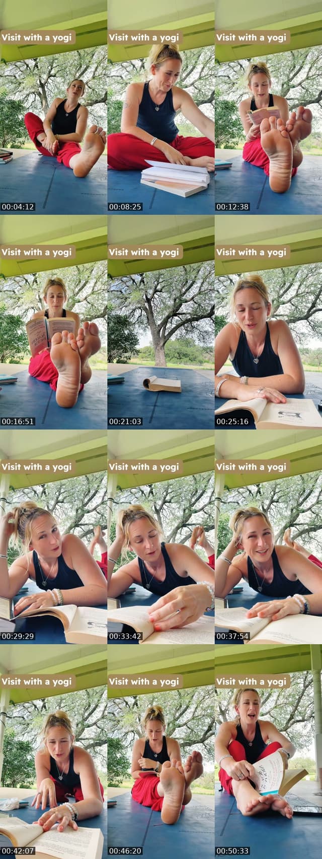 TikTok live: Today imma breath through it by @blisshouseyoga