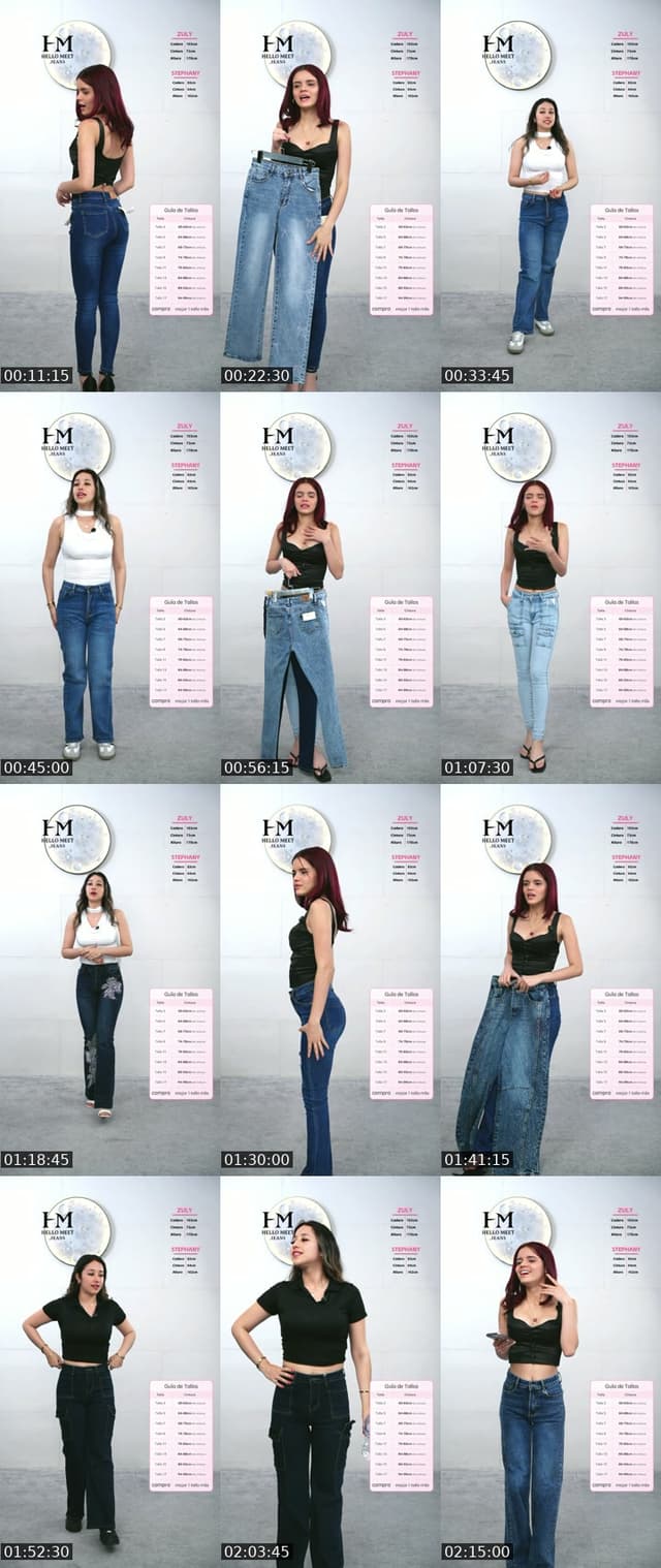 China TikTok live: Summer Hot Sale 🌴🔥 by @hellomeet_jeans